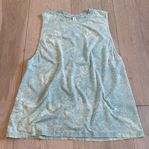Lululemon All Yours Tank in Cloud Wash Size 8